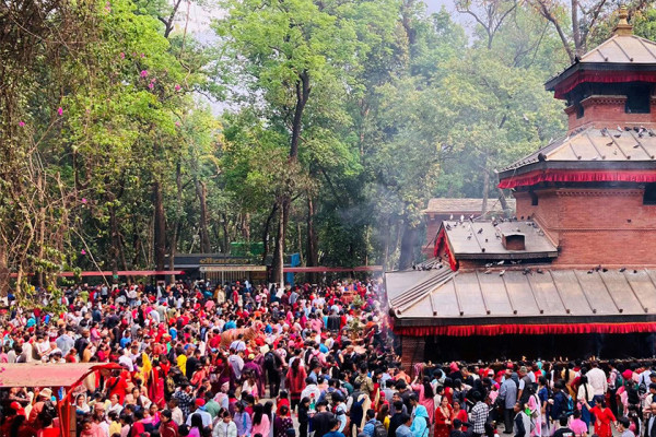 कालिका मन्दिरमा ‘चैतेदसैँ मेला’ को तयारी